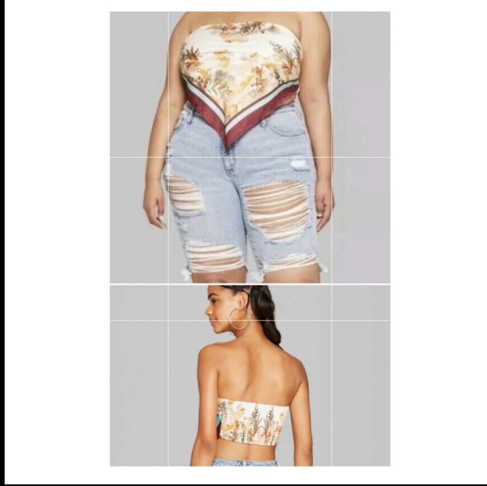 Bandana handkerchief top